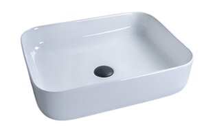 Изображение товара Раковина Gid Geometrico D1304 51197, 50 см, фаянс, белая
