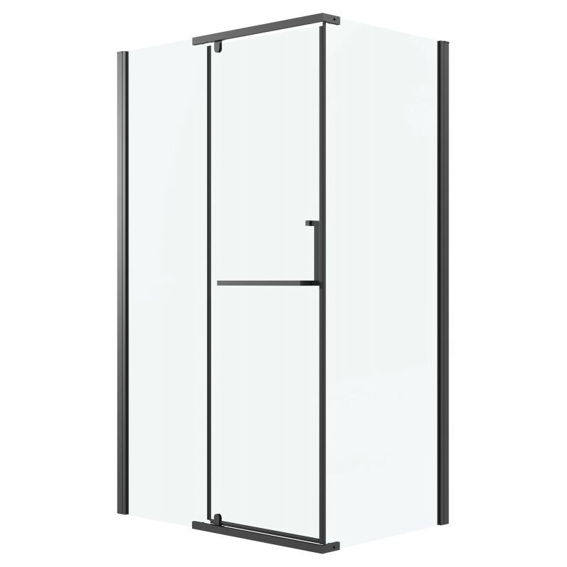 Изображение товара Душевой уголок Grossman Pragma 120.K33.03.1010.21.00, 100 х 100 см, стекло прозрачное, профиль черный матовый