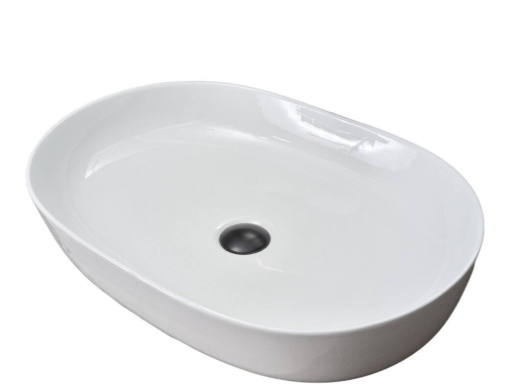 Изображение товара Раковина Gid Lago D1348 51204, 61 см, фаянс, белая 