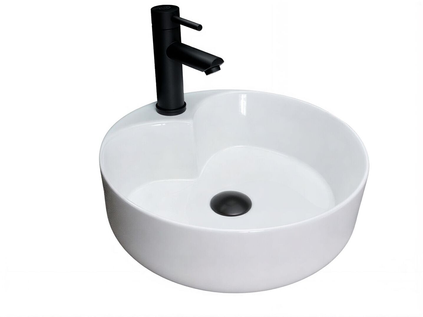 Изображение товара Раковина Gid Esfera N9013 51208, 40 см, фаянс, белая Изображение товара Раковина Gid Esfera N9013 51208, 40 см, фаянс, белая
