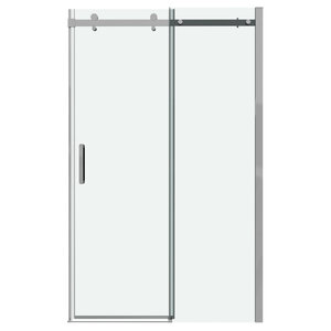 Изображение товара Душевая дверь Grossman Classic 100.K33.04.160.10.00, 160 см, стекло прозрачное, профиль хром