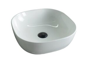 Изображение товара Раковина Gid Geometrico D1301 51180, 42 см, белая, фаянс