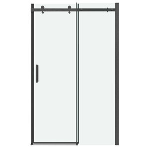 Изображение товара Душевая дверь Grossman Classic 100.K33.04.160.42.00, 160 см, стекло прозрачное, профиль графит сатин