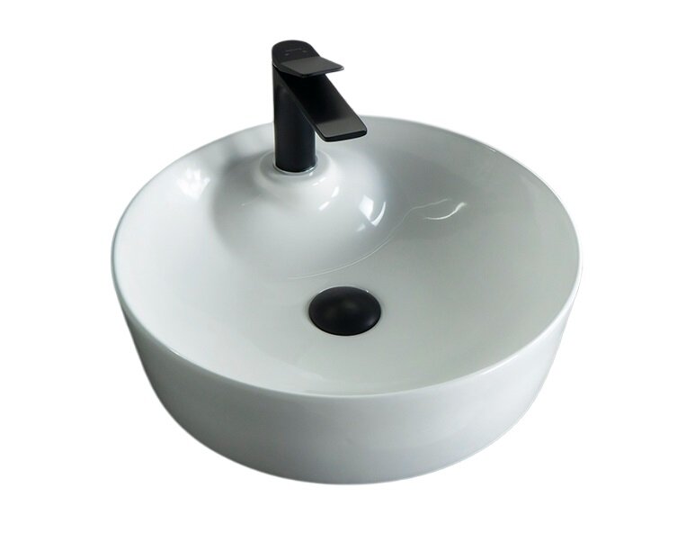 Изображение товара Накладная раковина Gid Esfera D1306, 44 см, белая Изображение товара Накладная раковина Gid Esfera D1306, 44 см, белая
