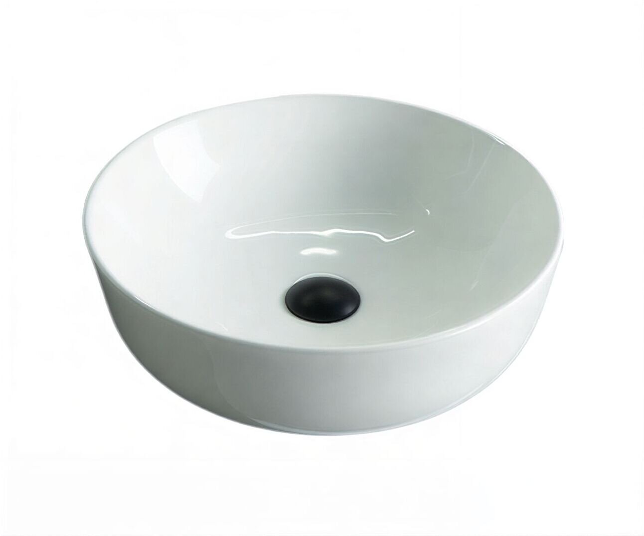 Изображение товара Раковина Gid Esfera D1315 белая 41 см с круглой чашей