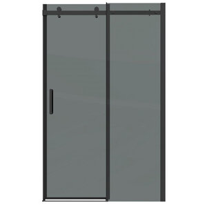 Изображение товара Душевая дверь Grossman Classic 100.K33.04.150.21.10, 150 см, стекло тонированное, профиль черный матовый