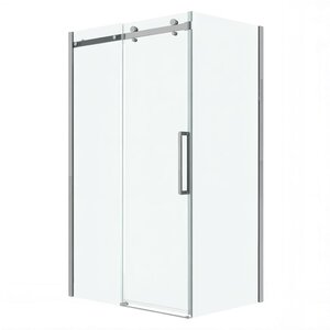 Изображение товара Душевой уголок Grossman Classic 120.K33.04.1110.10.00, 110 х 100 см, стекло прозрачное, профиль хром