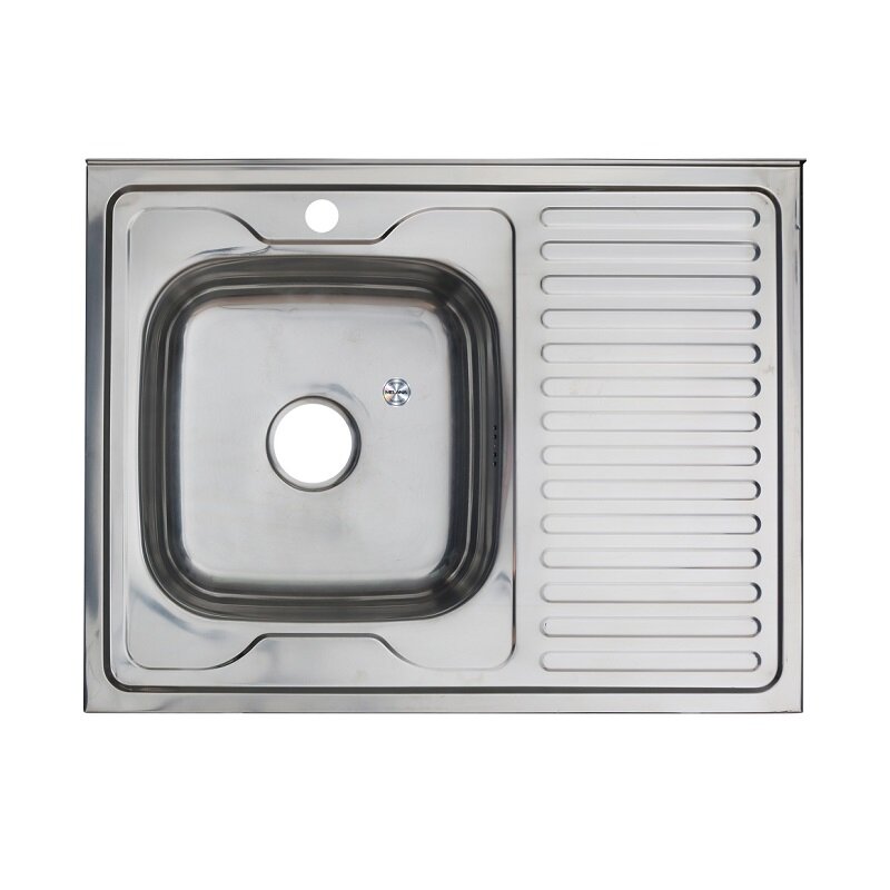 Изображение товара Мойка кухонная Melana 8060 007 t L/R 80 см из нержавеющей стали