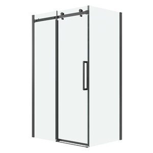 Изображение товара Душевой уголок Grossman Classic 120.K33.04.1390.42.00, 130 х 90 см, стекло прозрачное, профиль графит сатин