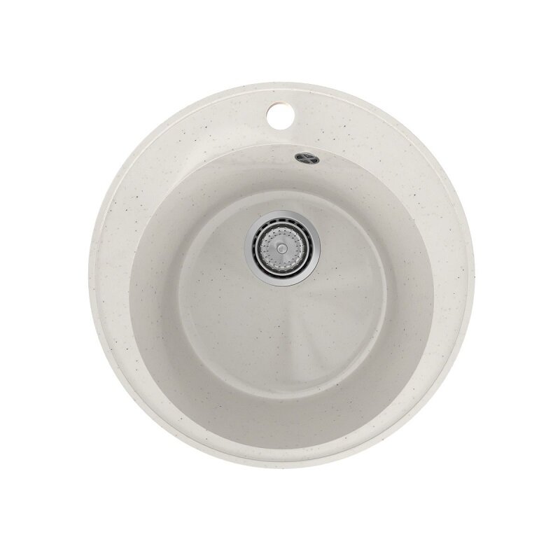 Изображение товара Кухонная мойка Maretti Kitchen KT475-WH из искусственного камня, 47.5 см, белая