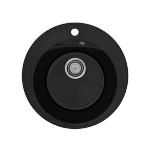 Изображение товара Кухонная мойка Maretti Kitchen KT475-BL, 47.5 см, искусственный камень, черный