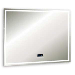 Изображение товара Зеркало с LED-подсветкой и модулем МФМ Silver Mirrors Livia-6 100х80 см белое