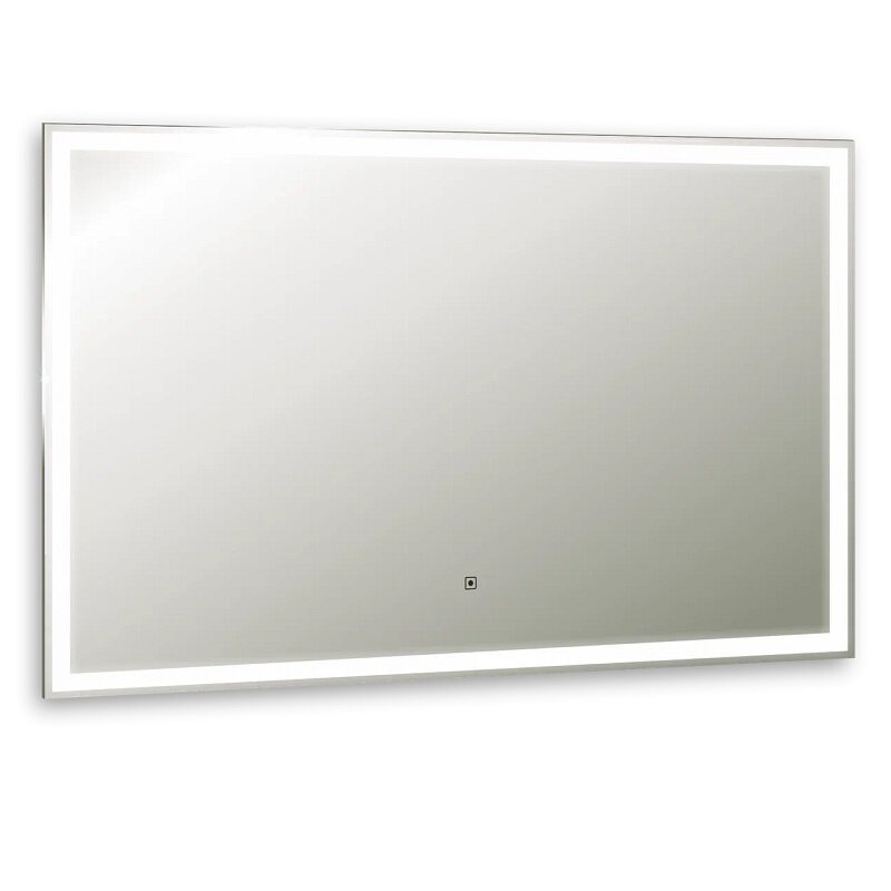 Изображение товара Зеркало Silver Mirrors Livia LED-00002998, 120 х 80 см, с LED-подсветкой, сенсором, подогревом, цвет белый Изображение товара Зеркало Silver Mirrors Livia LED-00002998, 120 х 80 см, с LED-подсветкой, сенсором, подогревом, цвет белый
