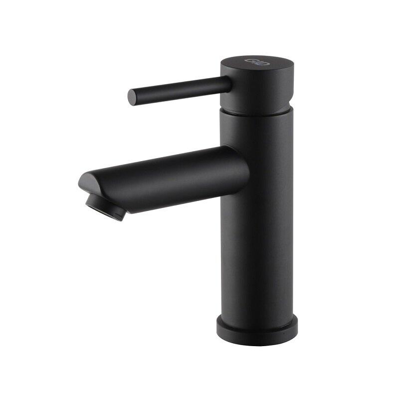 Изображение товара Смеситель для раковины Gid Cascada Berlin SS080BMK, черный матовый