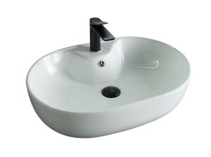 Изображение товара Раковина Gid Lago N9163 51127, 59 см, фаянс, белая 