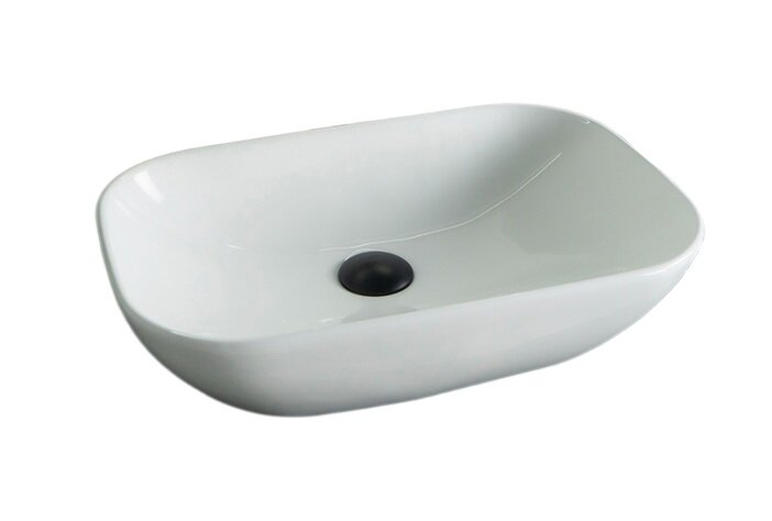 Изображение товара Раковина Gid Geometrico N9447 51157, 51 см, фаянс, белая 