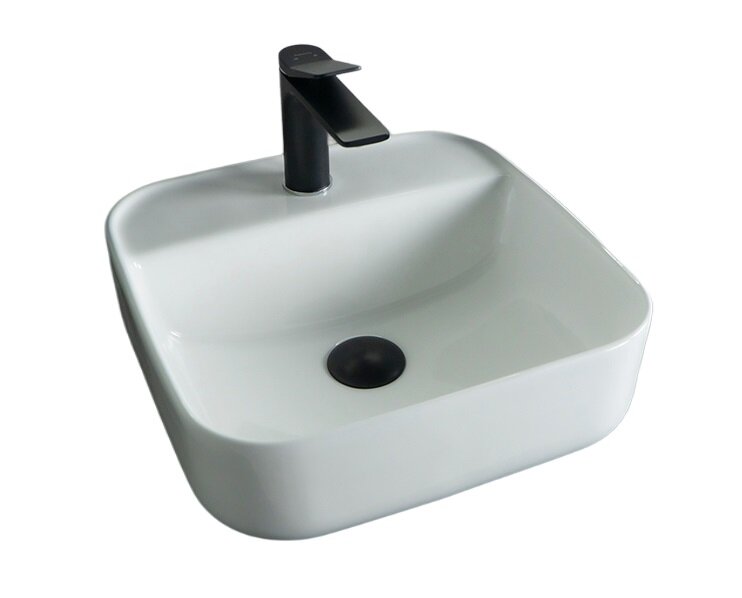 Изображение товара Раковина Gid Geometrico N9044 51165 38 см белая Изображение товара Раковина Gid Geometrico N9044 51165 38 см белая