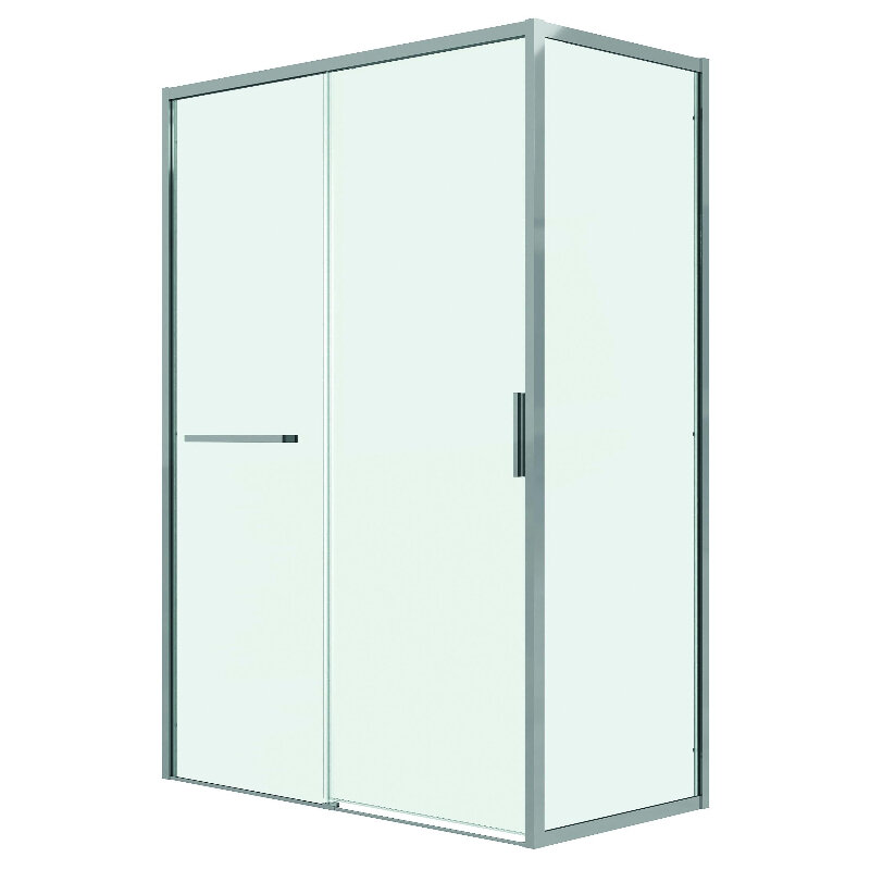 Изображение товара Душевой уголок Grossman Style 120x100 см раздвижные двери стекло хром Германия