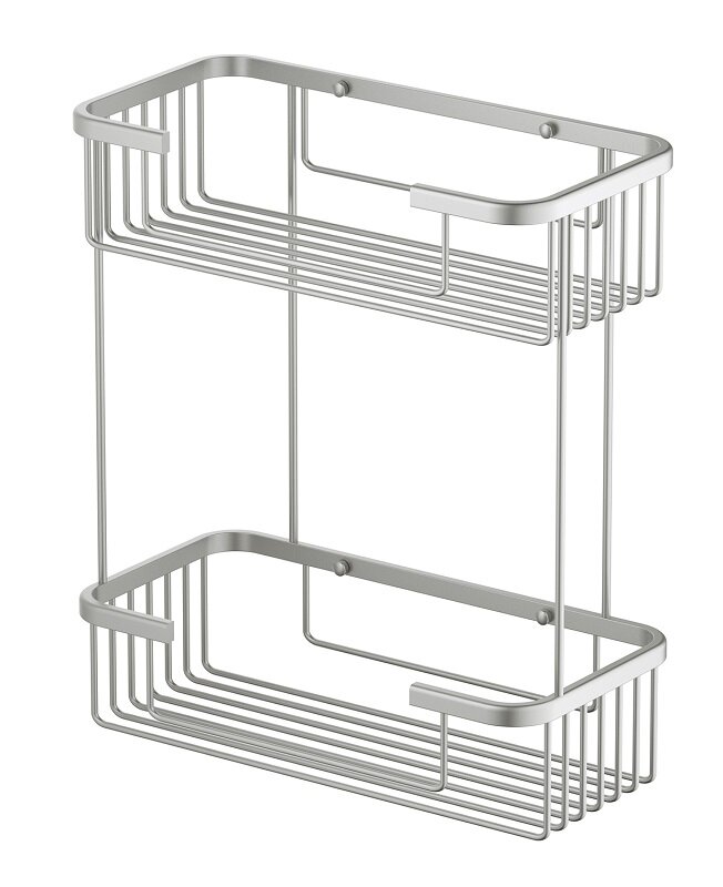 Изображение товара Полка двойная Timo Saona 13083/13, 30 см, никель