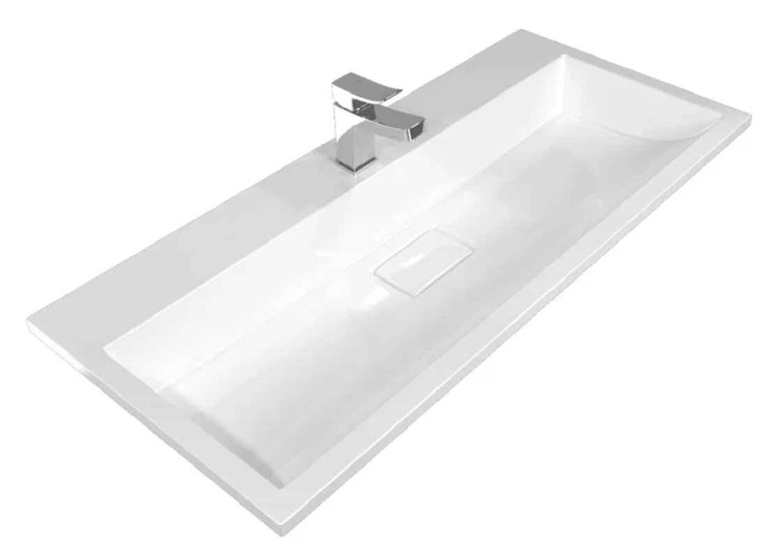 Изображение товара Раковина Stella Polar Арта SP-00001475, 100 см, искусственный камень, белый