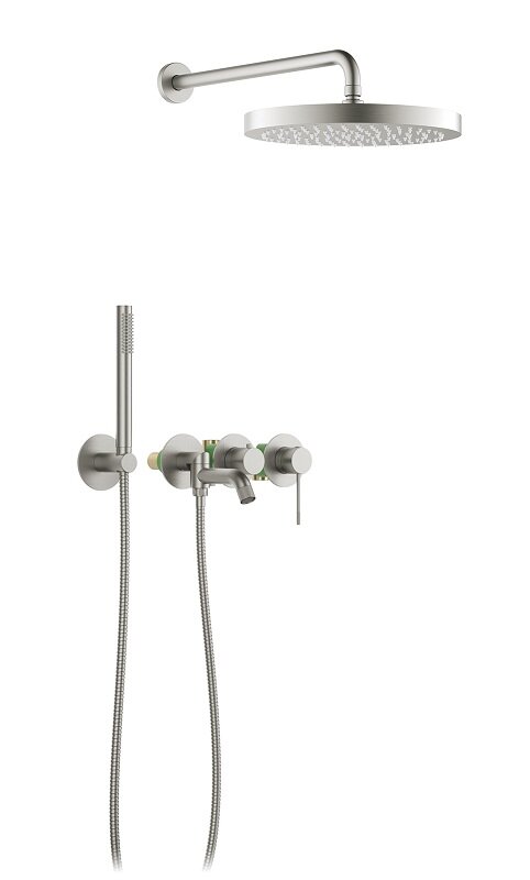 Изображение товара Душевая система Timo Saona SX-2348/13SM с изливом и никелевым покрытием