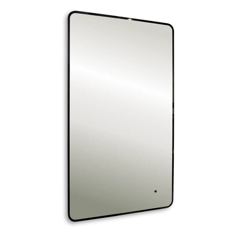 Изображение товара Зеркало Silver Mirrors Livia LED-00003089, 60 х 100 см, с LED-подсветкой, сенсором, цвет рамы черный
