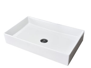 Изображение товара Раковина Gid Geometrico N9496 51228 60 см белая из фаянса накладная Испания