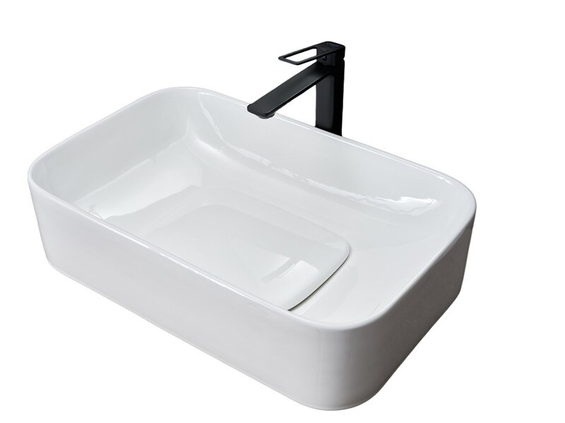 Изображение товара Раковина Gid Geometrico N9598 51230 61 см белая фаянс от Испании