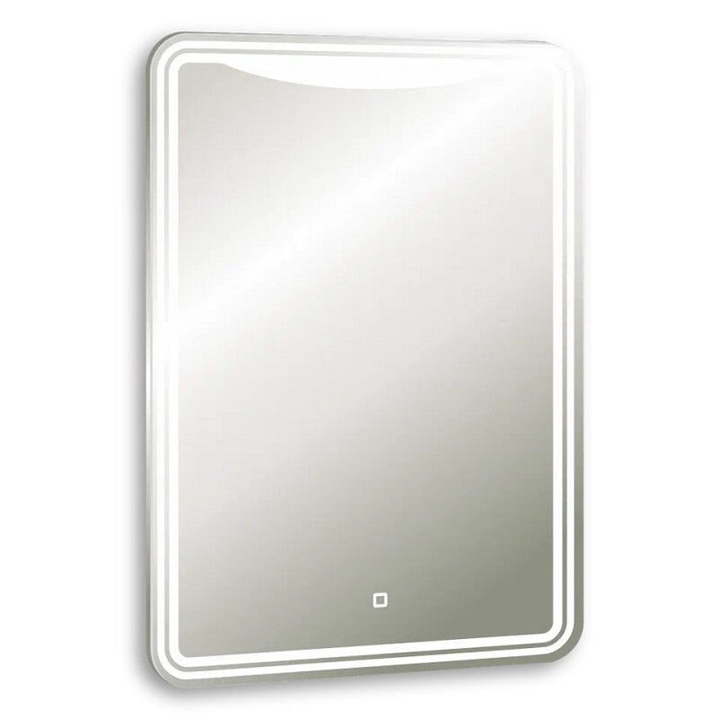 Изображение товара Зеркало с LED-подсветкой Silver Mirrors Мали 55x80 см сенсорное белое