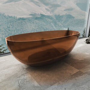Изображение товара Ванна Vincea VBT-6T01BR, 170 x 75 см, искусственный камень, цвет янтарь