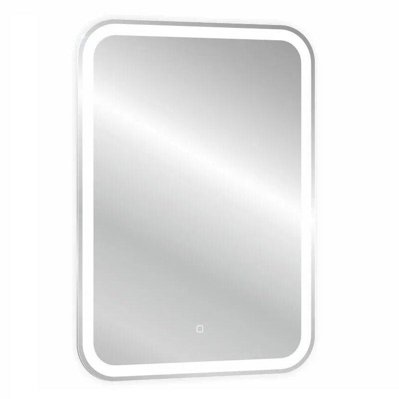 Изображение товара Зеркало Silver Mirrors Malta - Lite LED-00002666, 50 х 70 см, с LED-подсветкой, сенсорный выключатель, цвет белый