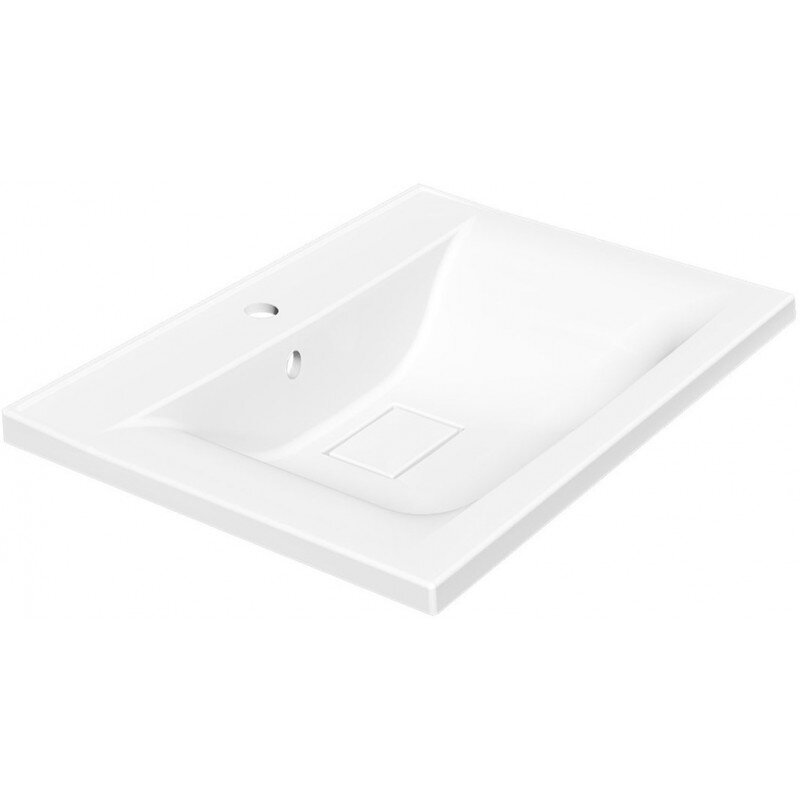 Изображение товара Раковина Vincea VCB-3M600W, 60 см, искусственный камень, белая