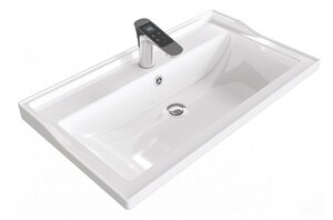 Изображение товара Раковина Stella Polar Флур SP-00001483, 100 см, искусственный камень, белый