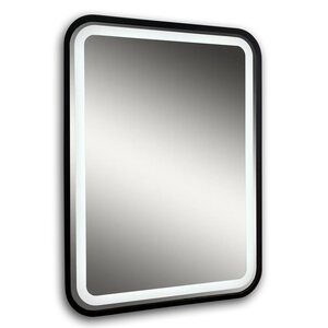 Изображение товара Зеркало Silver Mirrors Мальта-лофт, LED-00002353, 60 х 80 см, с LED-подсветкой, сенсором, рама черная