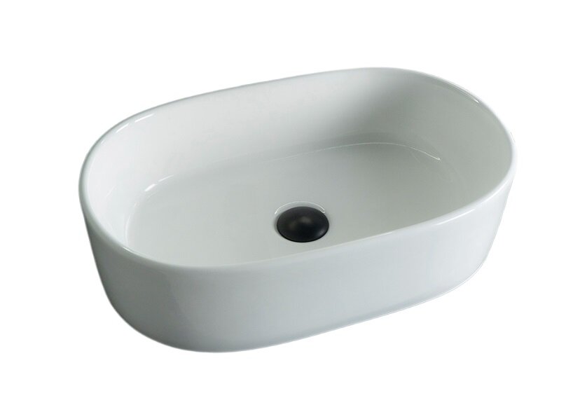 Изображение товара Раковина Gid Lago N9025 51111, 56 см, фаянс, белая 
