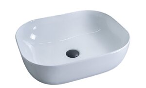 Изображение товара Раковина Gid Geometrico D1302 51198, 50 см, фаянс, белая