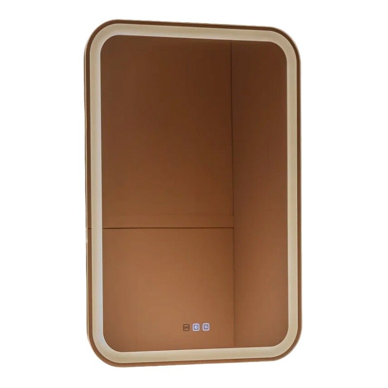 Изображение товара Зеркало Silver Mirrors Мальта LED-00003047, 60 х 80 см, с LED-подсветкой, сенсором, подогревом, модулем ТХ, датчиком присутствия