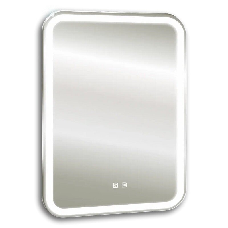 Изображение товара Зеркало Silver Mirrors Мальта-P LED-00002743, 55 х 80 см, с LED-подсветкой, сенсором, датчиком присутствия