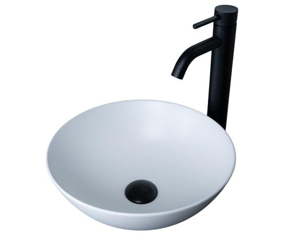 Изображение товара Раковина Gid Esfera 9081wm 51244, 36 см, фаянс, белая матовая Изображение товара Раковина Gid Esfera 9081wm 51244, 36 см, фаянс, белая матовая