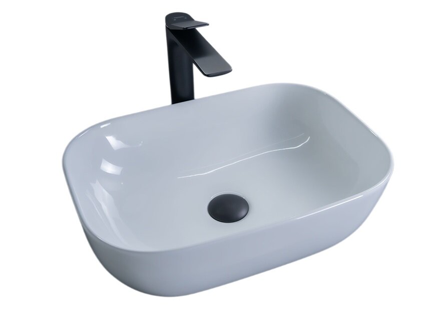 Изображение товара Раковина Gid Geometrico D1333 51183, 46 см, фаянс, белая
