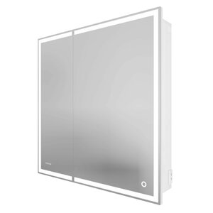 Изображение товара Зеркальный шкаф Grossman Меркадо 208010, 80 см, с LED-подсветкой