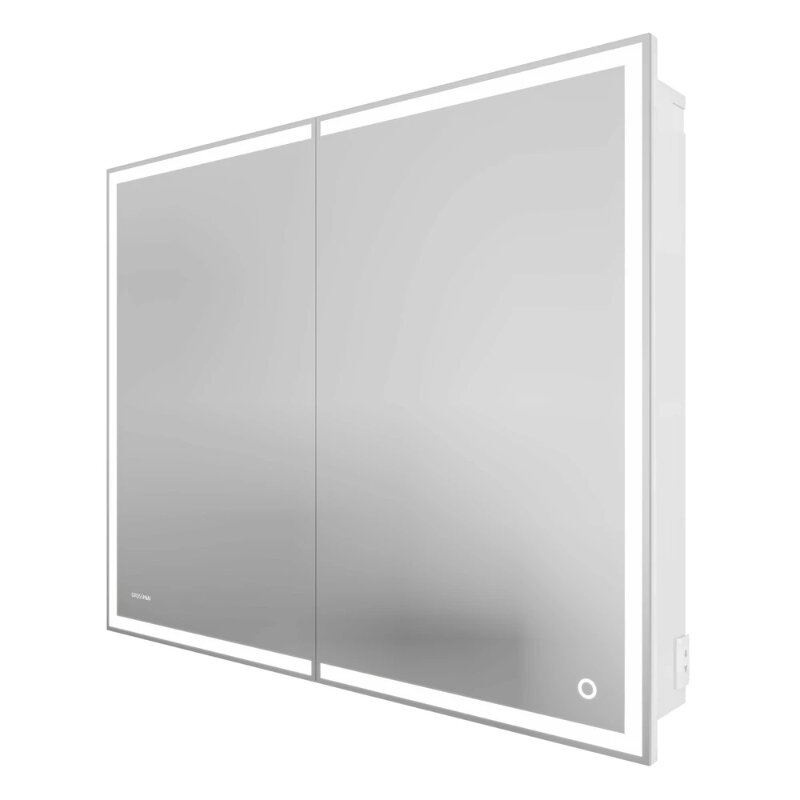 Изображение товара Зеркальный шкаф Grossman Меркадо 201002 с LED-подсветкой 100 см