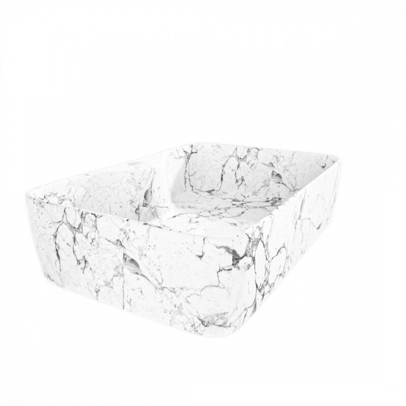 Изображение товара Раковина Maretti Umbria UM13NS96-740MR, 48 см, накладная из фарфора