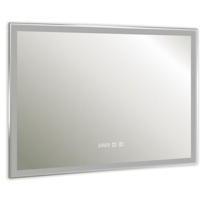 Изображение товара Зеркало Silver Mirrors Norma-neo 3, LED-00002402, 80 х 60 см, с LED-подсветкой, сенсором, подогревом, цвет белый
