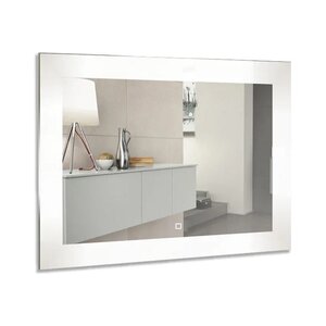 Изображение товара Зеркало Silver Mirrors Norma ФР-00001452, 100 х 80 см, с LED-подсветкой, сенсором