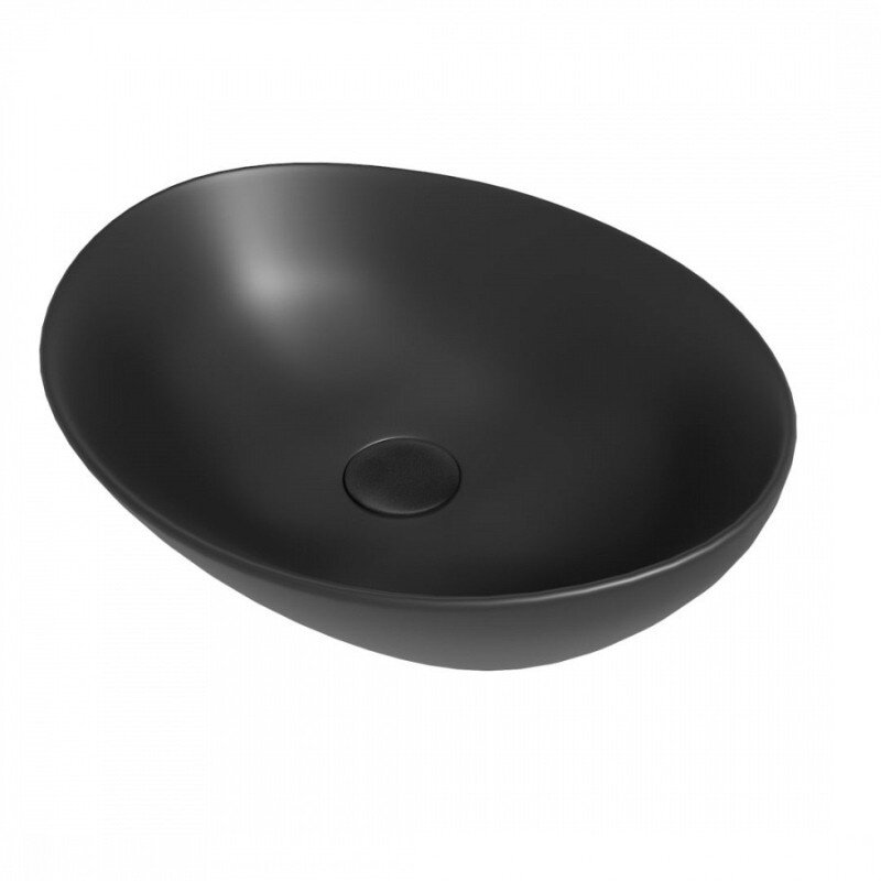 Изображение товара Раковина Maretti Eleganza EN13NS87-560, 41 см, фарфор, накладная, черная