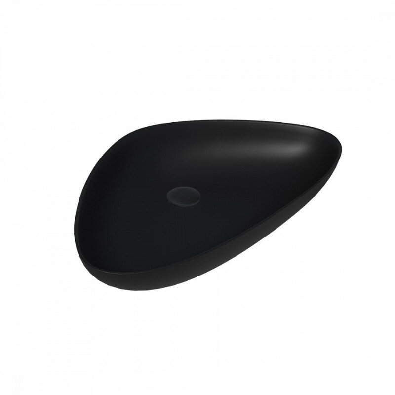 Изображение товара Раковина Maretti Elio EL13NS56-560, 60 см, фарфор, накладная, черная