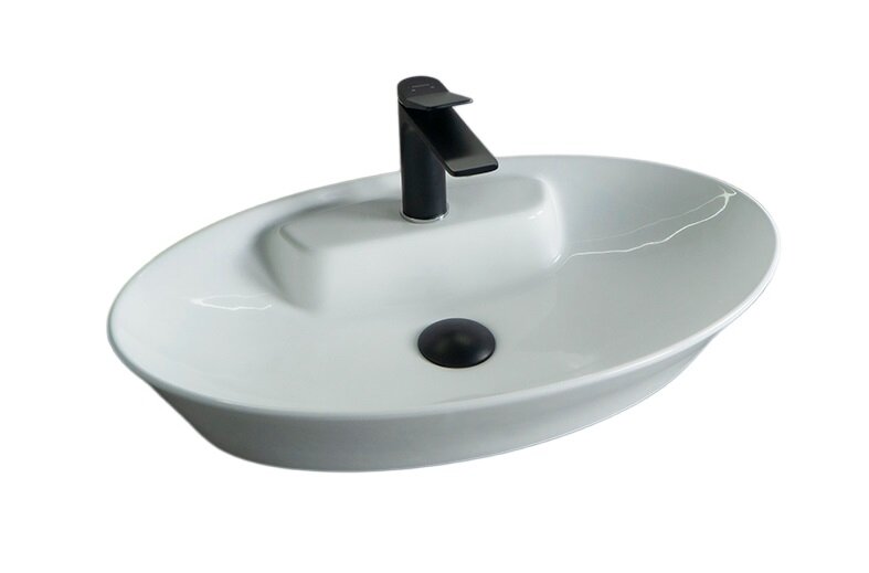 Изображение товара Раковина Gid Lago N9398 51142, 61 см, фаянс, белая 