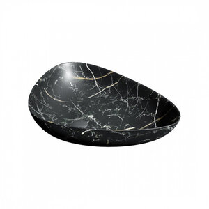Изображение товара Раковина Maretti Elio EL13NS56-560MR, 60 см, фарфор, накладная, черный мрамор Изображение товара Раковина Maretti Elio EL13NS56-560MR, 60 см, фарфор, накладная, черный мрамор
