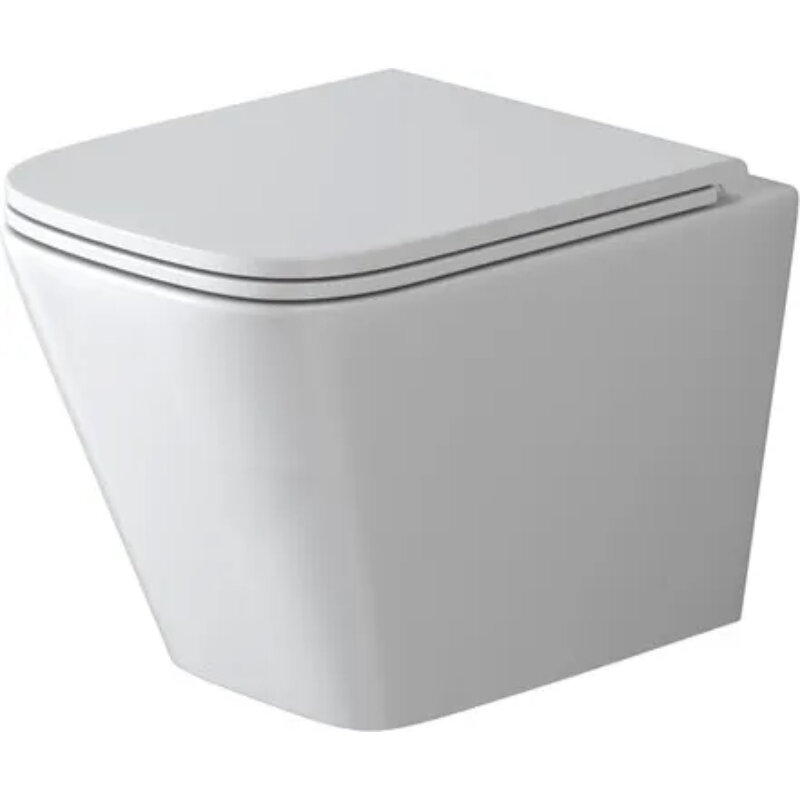 Изображение товара Подвесной унитаз Grossman Торнадо GR-4409SQ безободковый белый глянцевый